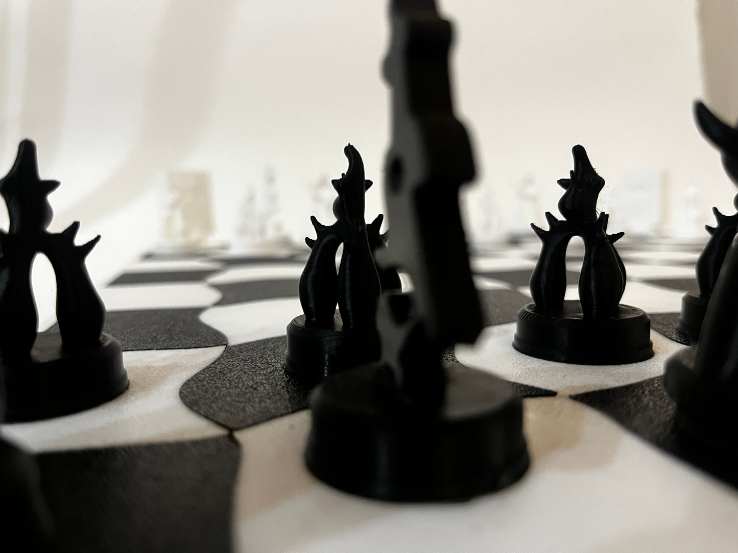 Sculptures of Jeddah Chess Set