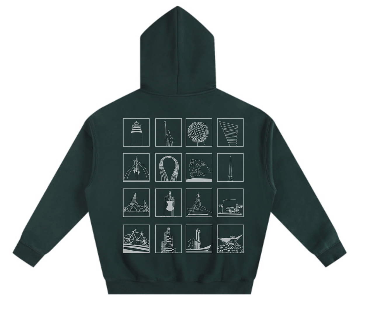 Sculptures of Jeddah Hoodie