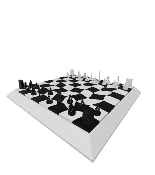 Sculptures of Jeddah Chess Set